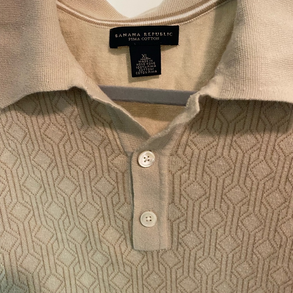 Mens cream beige shirt